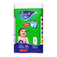 Fine Diaper Jumbo Large No 4 54pcs